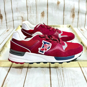 Rare Polo Ralph Lauren Trackster 100 P-Wing Red Sneakers New